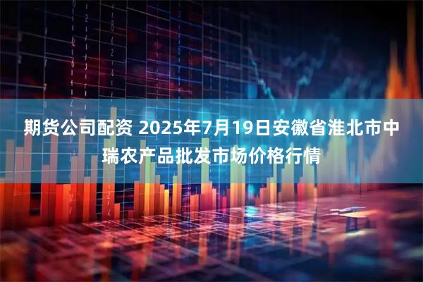 期货公司配资 2025年7月19日安徽省淮北市中瑞农产品批发市场价格行情