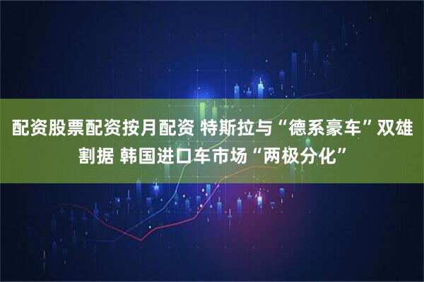 配资股票配资按月配资 特斯拉与“德系豪车”双雄割据 韩国进口车市场“两极分化”